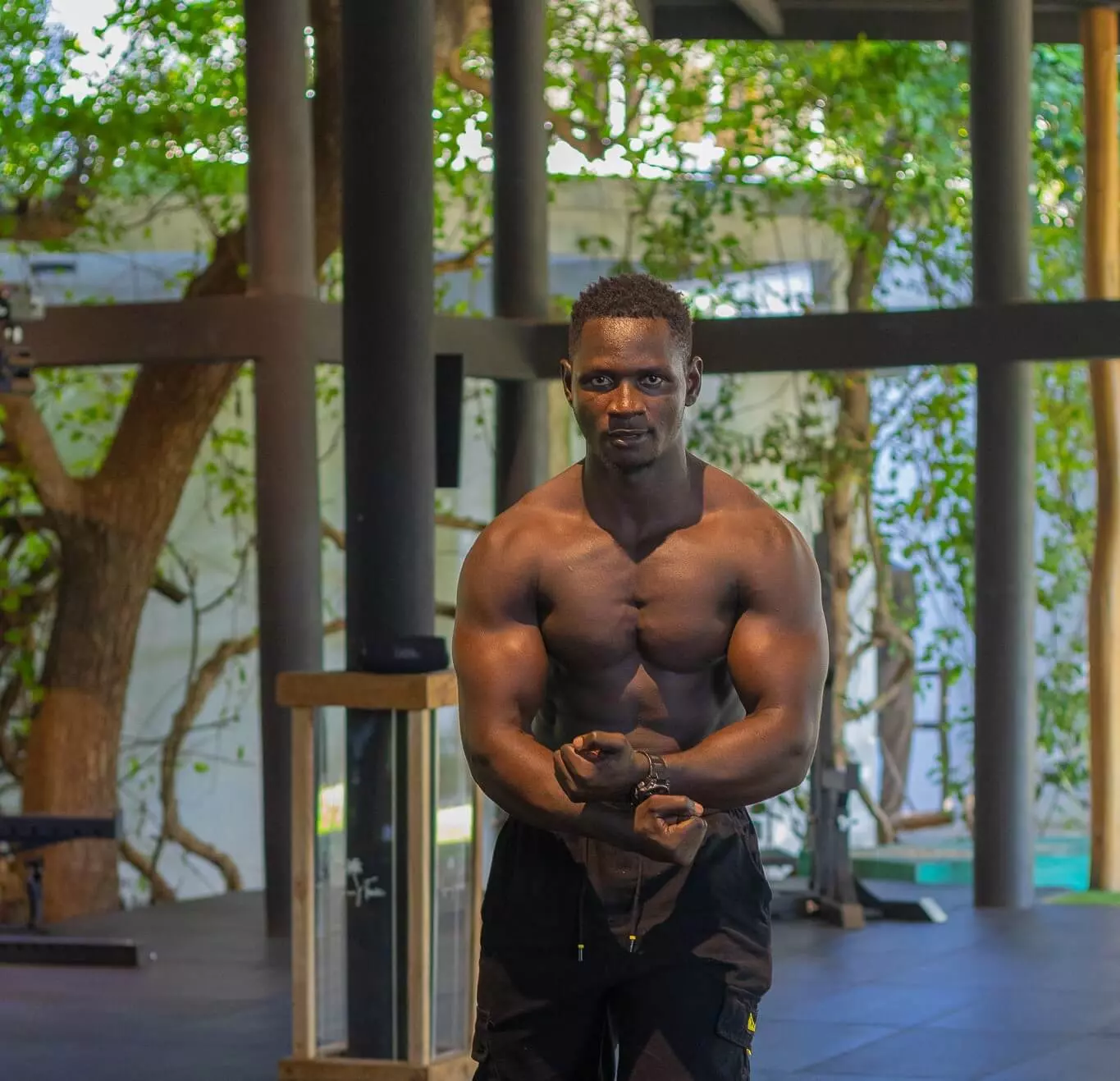 Mike Kalama, Fit Hunter personal trainer in Watamu, Kenya